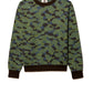 Jungle Camouflage Knitted Pullover