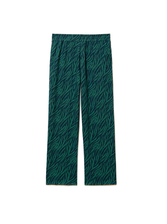 Zebra Camouflage Knitted Trousers