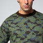 Jungle Camouflage Knitted Pullover