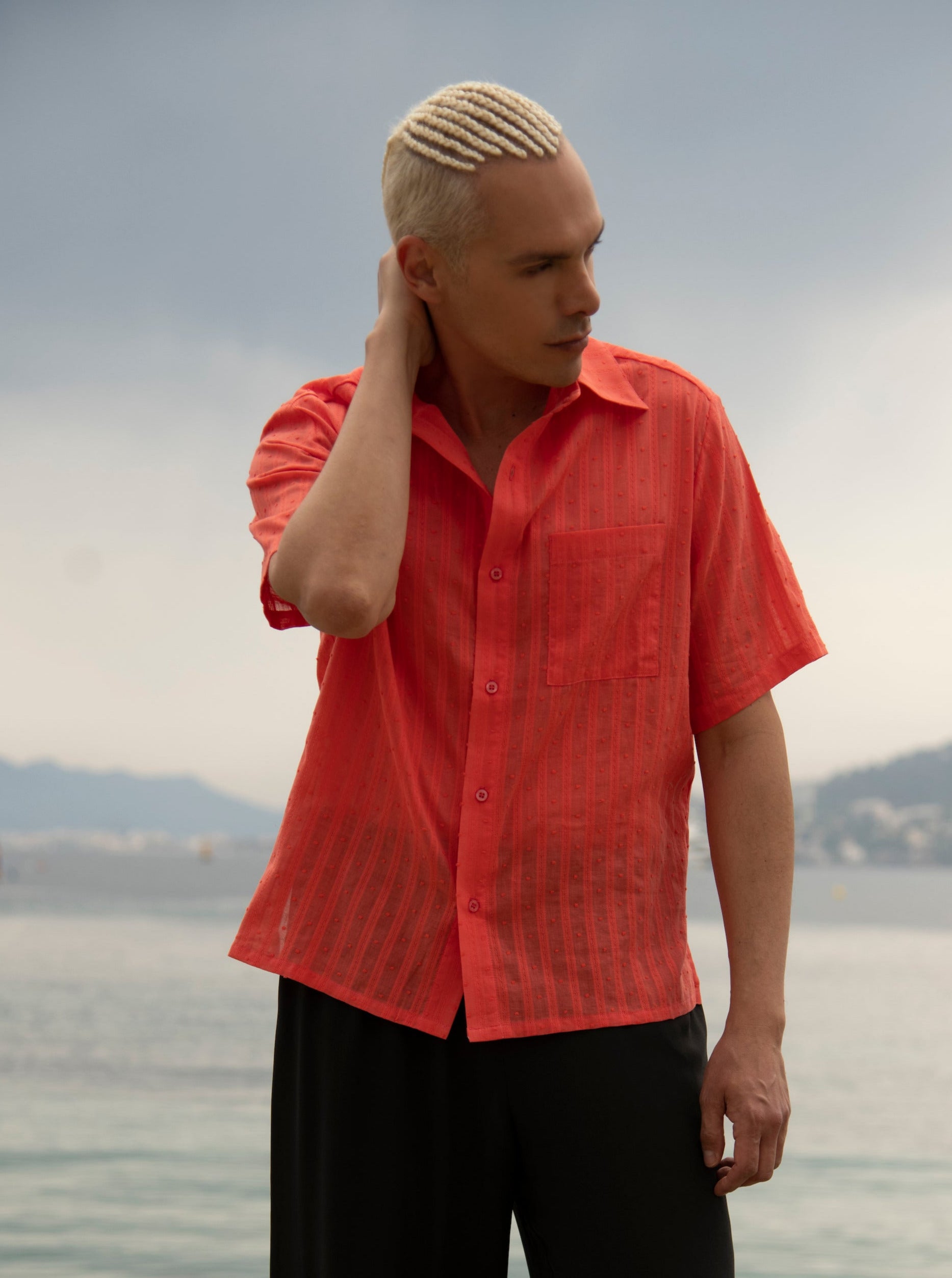 Buy Mens Designer Silk Shirts Online Infinity by Sammy Voigt